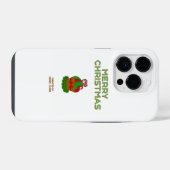 Kerst Cupcake Apple iPhone 14 Pro Hoesje (Achterkant horizontaal)