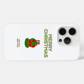 Kerst Cupcake Apple iPhone 15 Pro Hoesje (Achterkant (horizontaal))