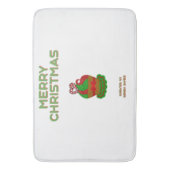 Kerst Cupcake grote badmat (Voorkant Verticaal)