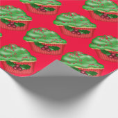 Kerst Cupcake Inpakpapier (Hoek)
