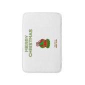 Kerst Cupcake Kleine Bad Mat (Voorkant Verticaal)