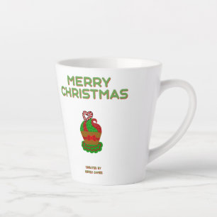 Kerst Cupcake Kleine Latte Mok