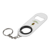 Kerst Cupcake Mini flesopener Sleutelhanger Flessenopener (Voorkant Gekanteld)