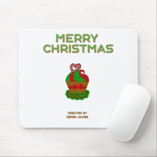 Kerst Cupcake Muismat