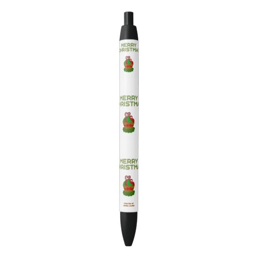 kerst cupcake pen (Voorkant Verticaal)