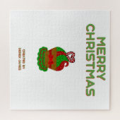 Kerst Cupcake Puzzel (50,8 cm x 50,8 cm) (Horizontaal)