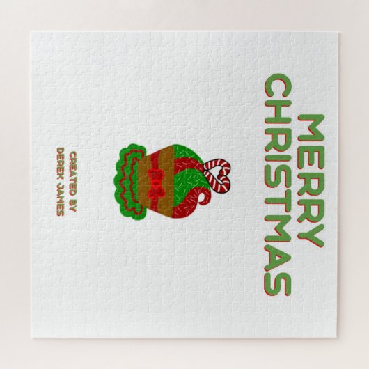 Kerst Cupcake Puzzel (50,8 cm x 50,8 cm) Legpuzzel (Horizontaal)
