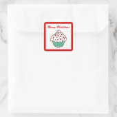 Kerst Cupcake Stickers (Tas)