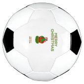 Kerst Cupcake Voetbal (Gedraaid)