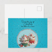 Kerst Cupcakes Proef de Vreugde Briefkaart (Voorkant / Achterkant)