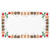 Kerst Custom Katoen Tafelkleed, 60 "x104" Tafelkleed (Voorkant (Horizontaal))