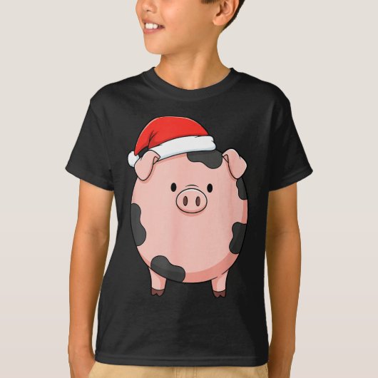 Kerst Cute G Rond Nk G Vakantie Kunst  T-shirt (Voorkant)