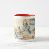 Kerst cute katten mok (Midden)