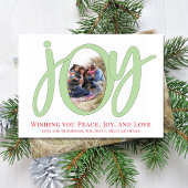 Kerst Cute Vreugde Typografie Eenvoudig Whimsical Feestdagenkaart