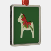Kerst Dala Paard Ornament (Rechts)