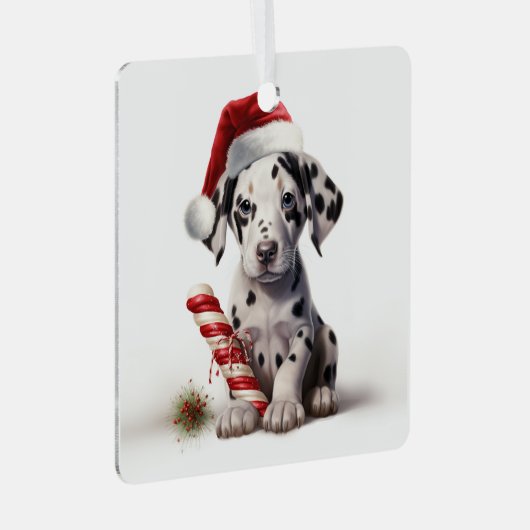 Kerst Dalmatie vakantie ornament (Voorkant Rechts)