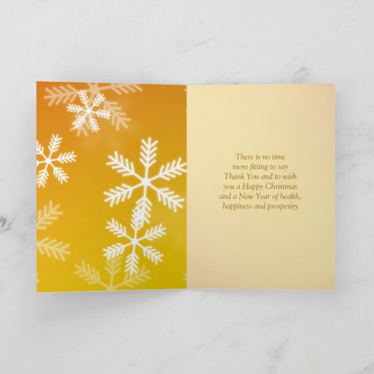 Kerst Dank je - snoepstok, kaarsen, hulst Feestdagen Kaart (Binnen)