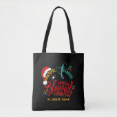 Kerst DANKBAAR DANKBAAR GEZEGEND Christelijk Tote Bag (Voorkant)