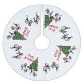 Kerst Dansende Vlooien Navidad Kerstboom Rok (Voorkant)