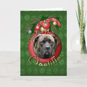 Kerst - Deck de Hallen - Mastiffs - Cyclone Feestdagen Kaart