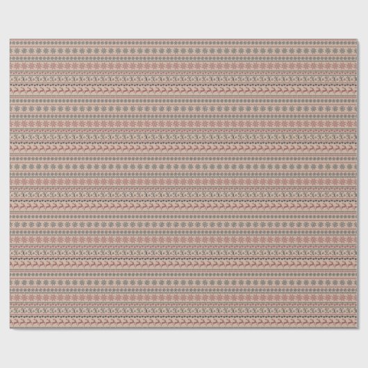 kerst decor cadeaupapier (Vlak)