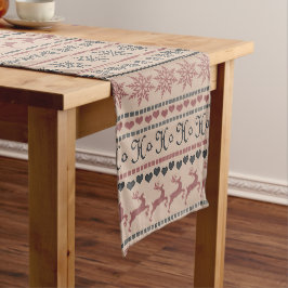 kerst decor lange tafelloper