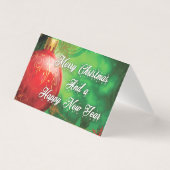 Kerst Decoratie Kaart (Voorkant)