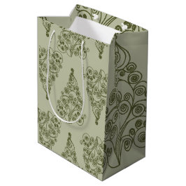 Kerst decoratie, Kleurrijk, naadloos patroon, Medium Cadeauzakje