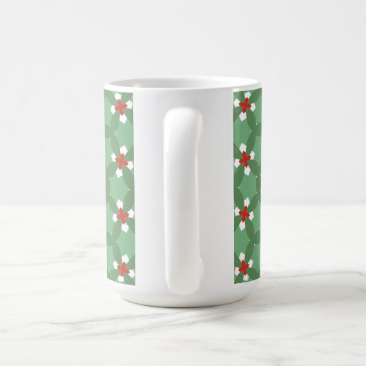 Kerst decoratie kussen koffiemok (Handvat)