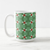 Kerst decoratie kussen koffiemok (Links)