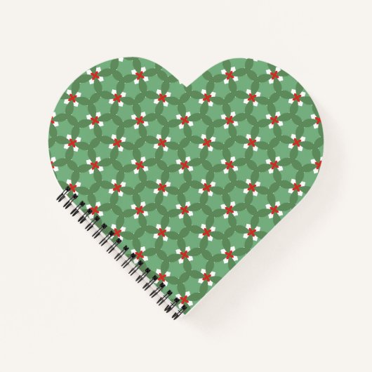 Kerst decoratie kussen notitieboek (Voorkant)