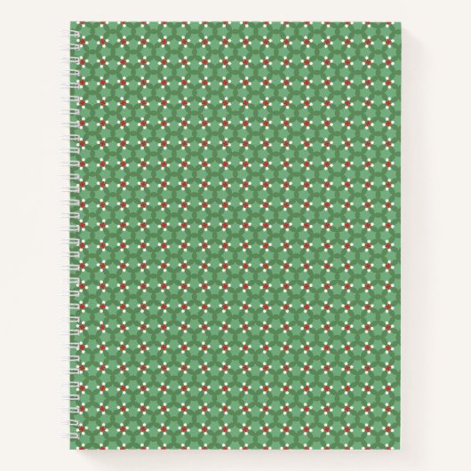 Kerst decoratie kussen notitieboek (Voorkant)