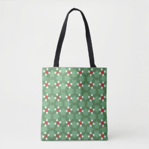 Kerst decoratie kussen tote bag