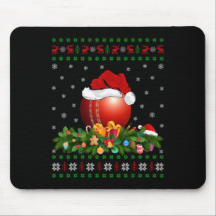 Kerst Decoratie Lelijke Kerstman Cricket Ll Kerstm Muismat
