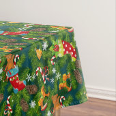 Kerst Decoratie Patroon Tafelkleed (Voorbeeld)
