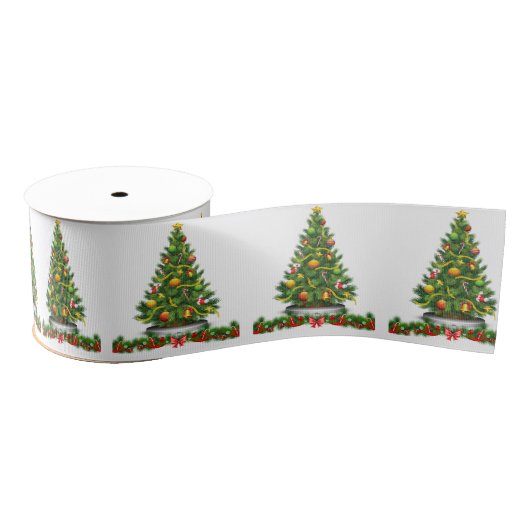Kerst decoratief lint (Spoel)