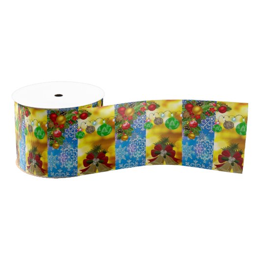 Kerst decoratief lint (Spoel)