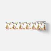 Kerst decoratief lint, Kerstman Grosgrain Lint (Voorkant)