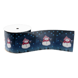 Kerst decoratief lint, Sinterklaas Grosgrain Lint