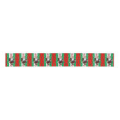 Kerst decoratief lint, Sinterklaas Grosgrain Lint (Voorkant)