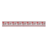 Kerst decoratief lint, Sinterklaas Grosgrain Lint (Voorkant)