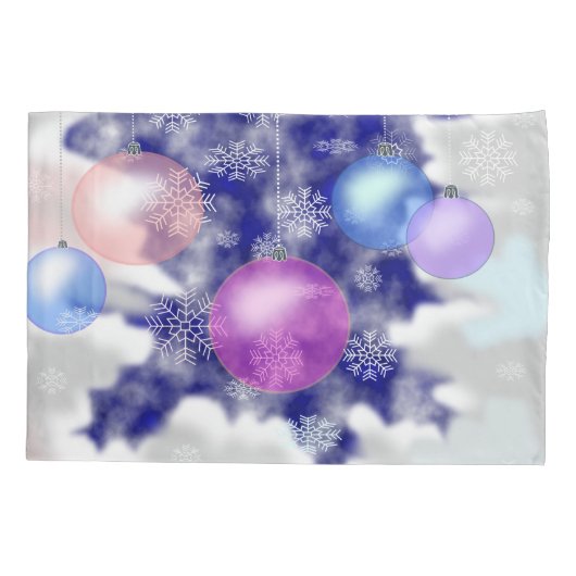 Kerst Decoraties Design Kussen Hoesje Kussensloop (Achterkant)