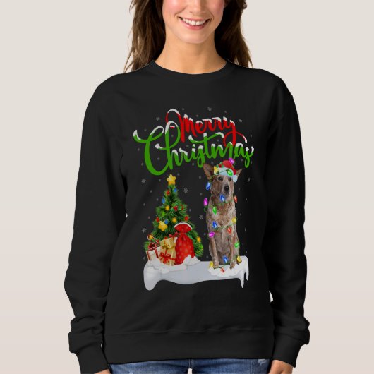 Kerst Decoraties Kerstman Australische Veedrijvers Trui (Voorkant)
