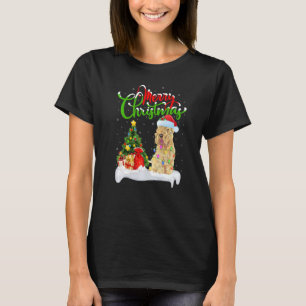 Kerst Decoraties Kerstman Wheaten Terrier Hond Ker T-shirt