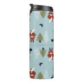 Kerst Decoratieve Elementen Naadloze Thermosbeker (Geroteerd rechts)