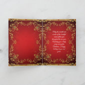 Kerst decoratieve kaart (Binnen)