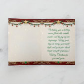 Kerst decoratieve kaart (Binnen)
