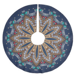Kerst decoratieve kerstboom zoom rok