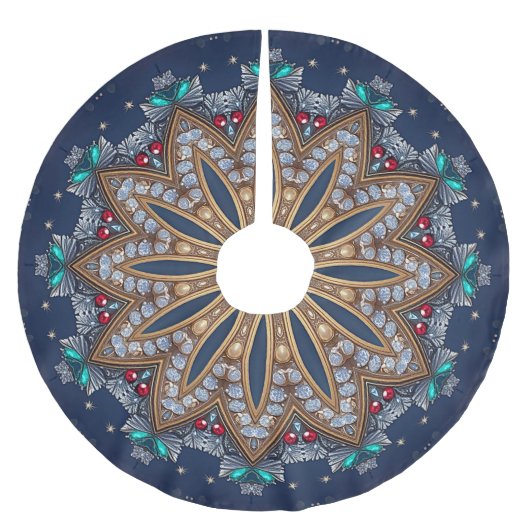 Kerst decoratieve kerstboom zoom rok (Voorkant)