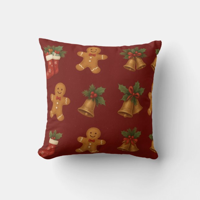 Kerst decoratieve kussen voor vakantiehuis (Voorkant)